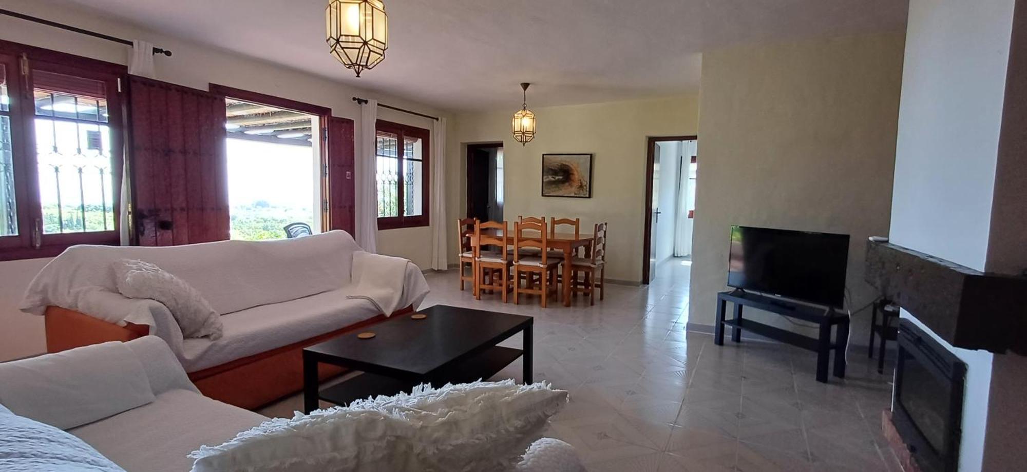 Encantador Cortijo Con Piscina Privada Y Vista Al Mar Villa *