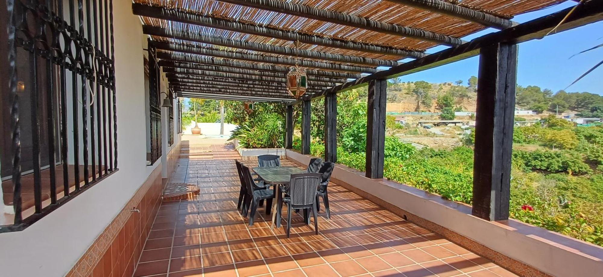 Encantador Cortijo Con Piscina Privada Y Vista Al Mar Villa Málaga