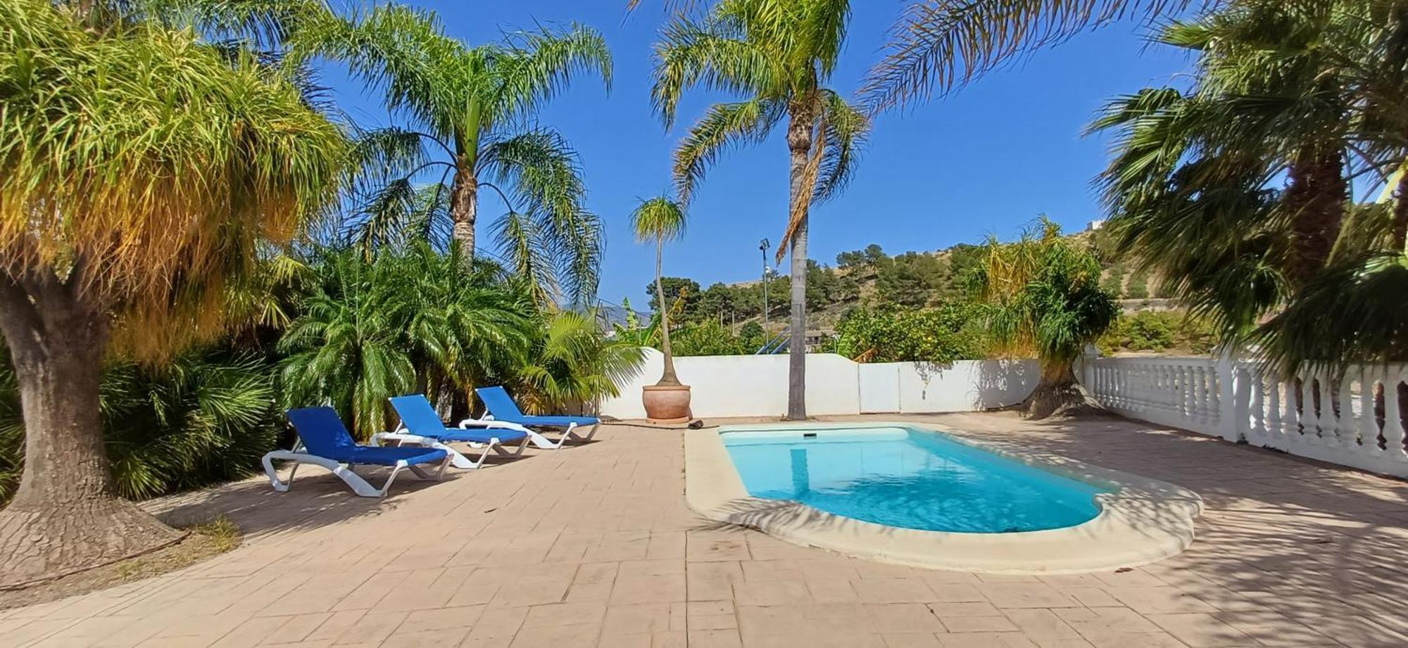 Encantador Cortijo Con Piscina Privada Y Vista Al Mar Villa